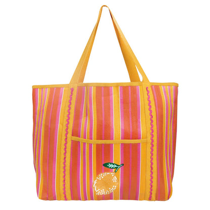 Lemon Recycled Plastic Tote Bag