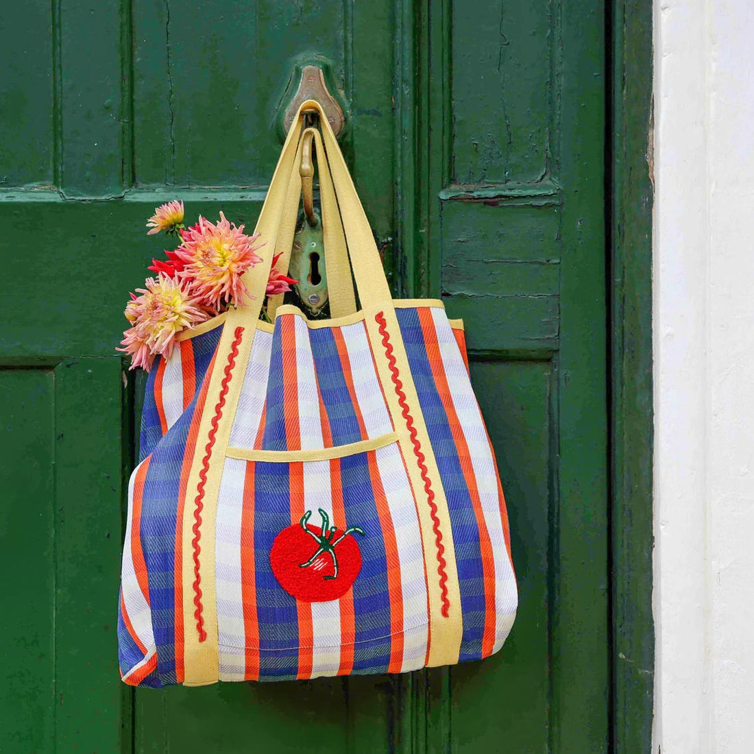 Tomato Recycled Plastic Tote Bag
