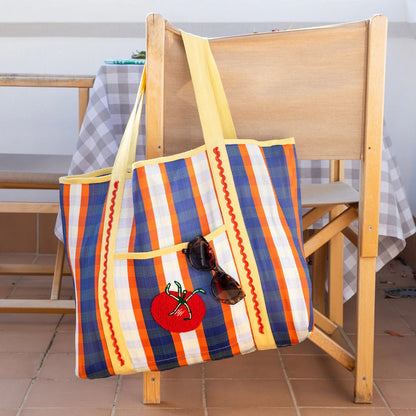 Tomato Recycled Plastic Tote Bag