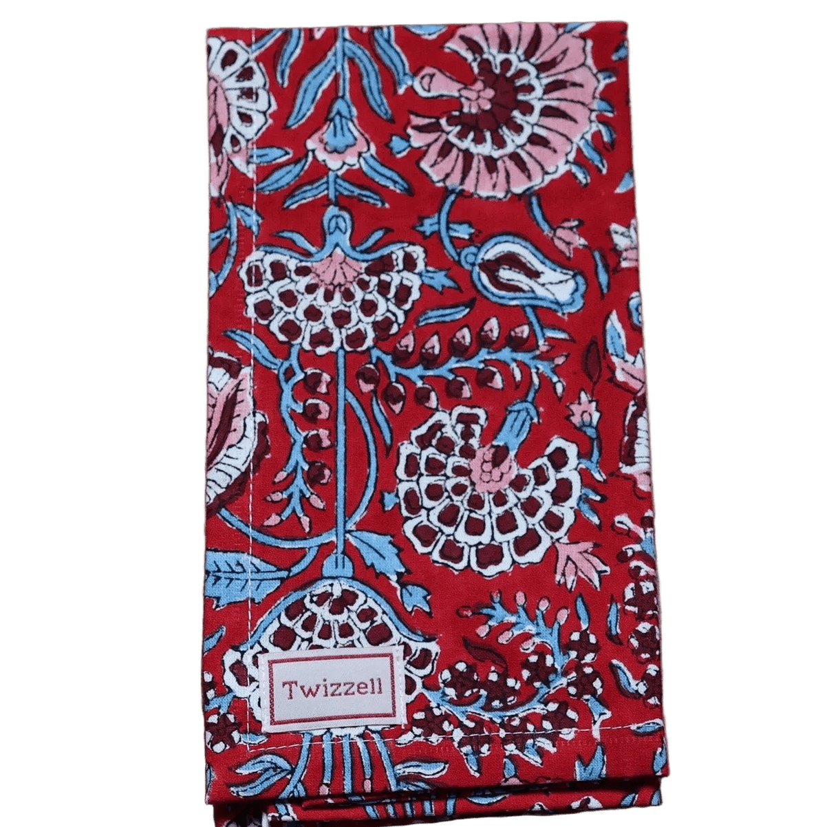 Scarlet Bloom Napkin x 4