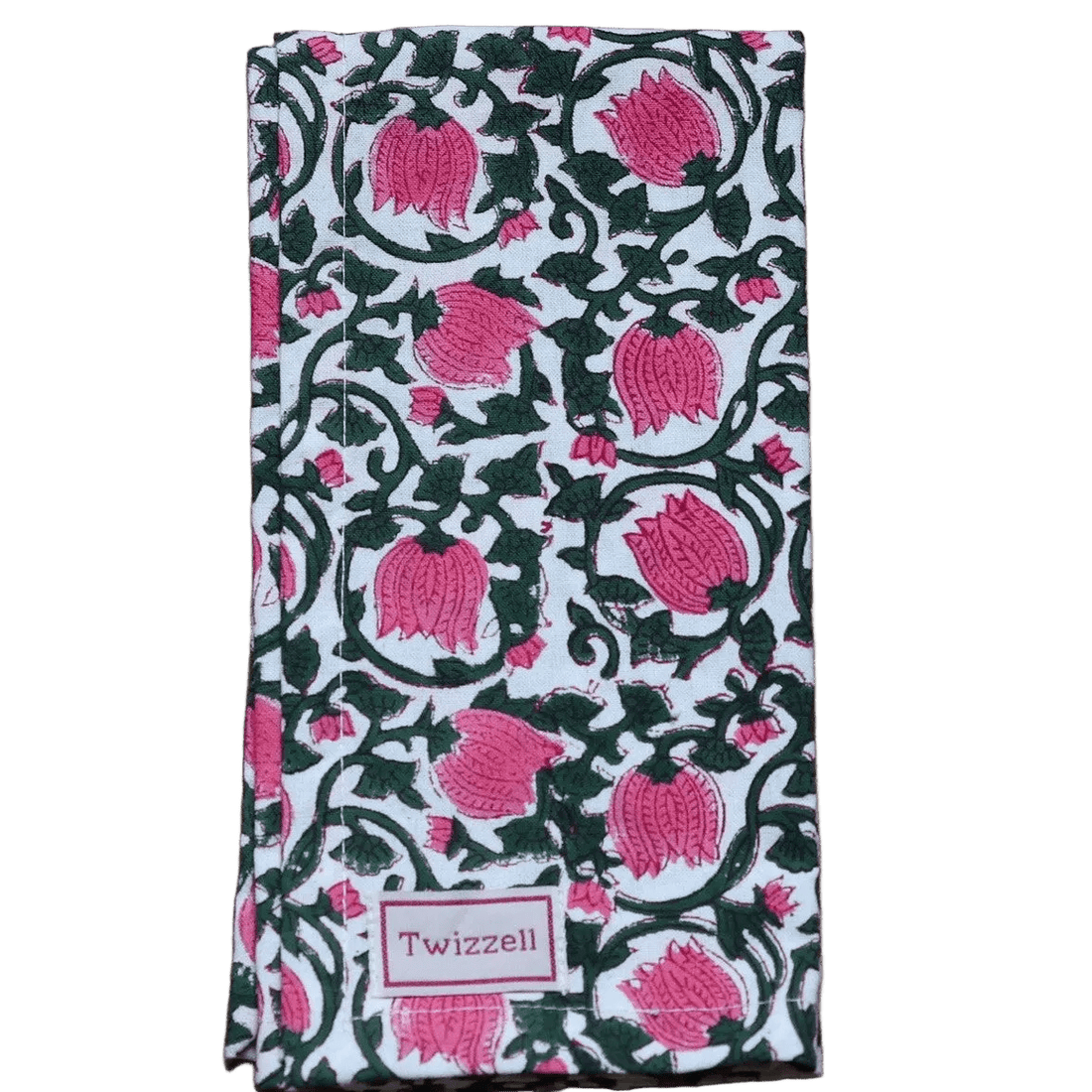 Pink Zucchini Napkin x 4