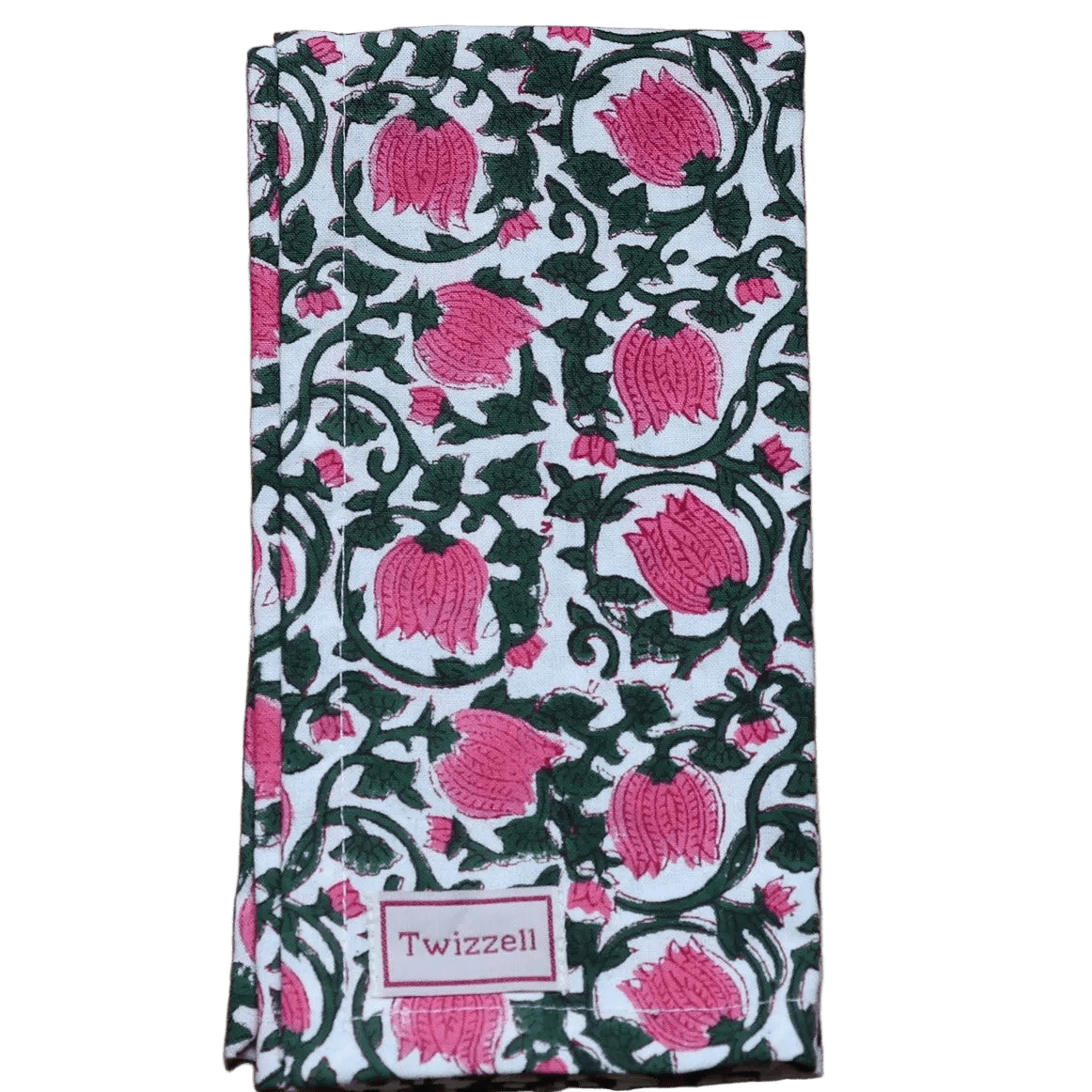 Pink Zucchini Napkin x 4