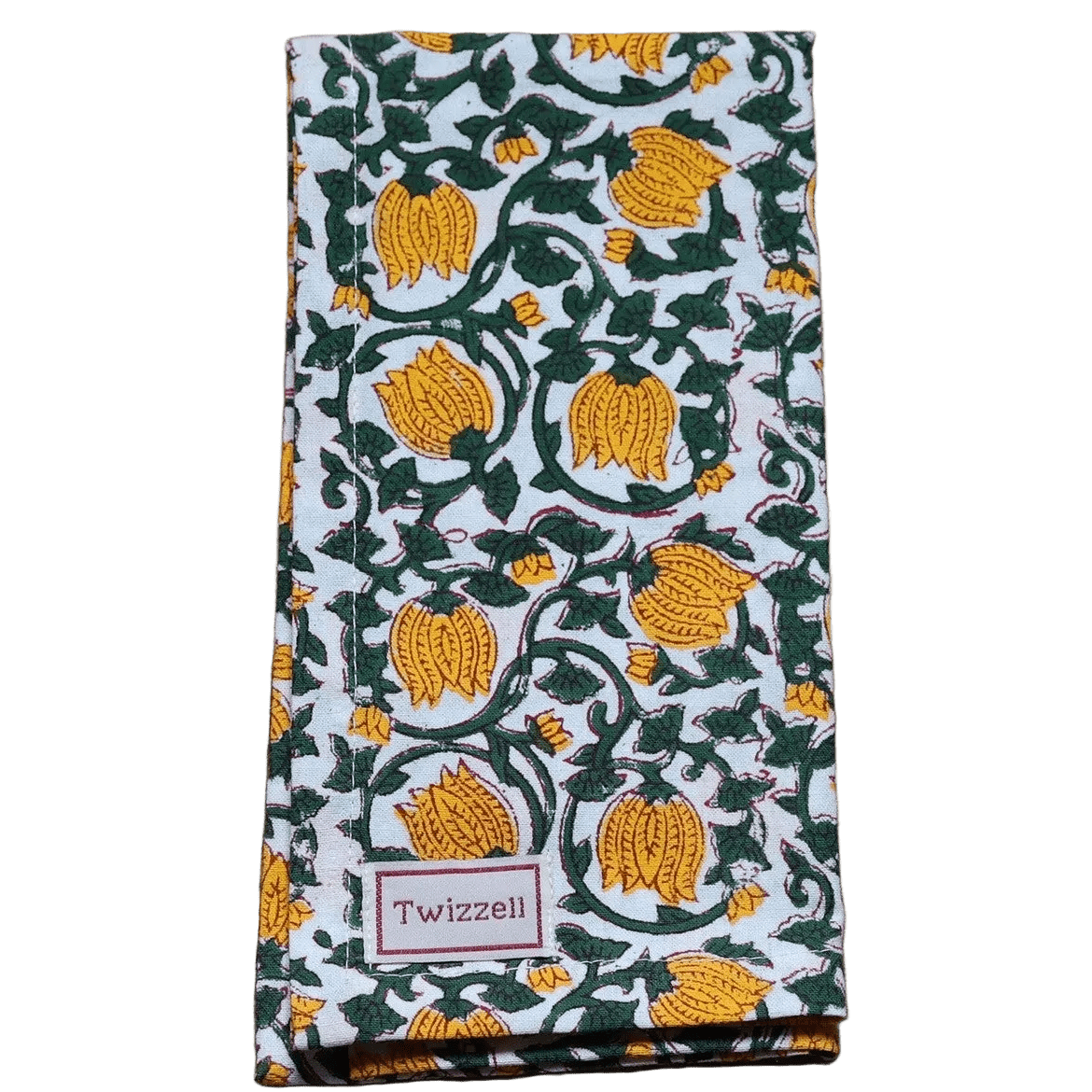 Yellow Zucchini Napkin x 4