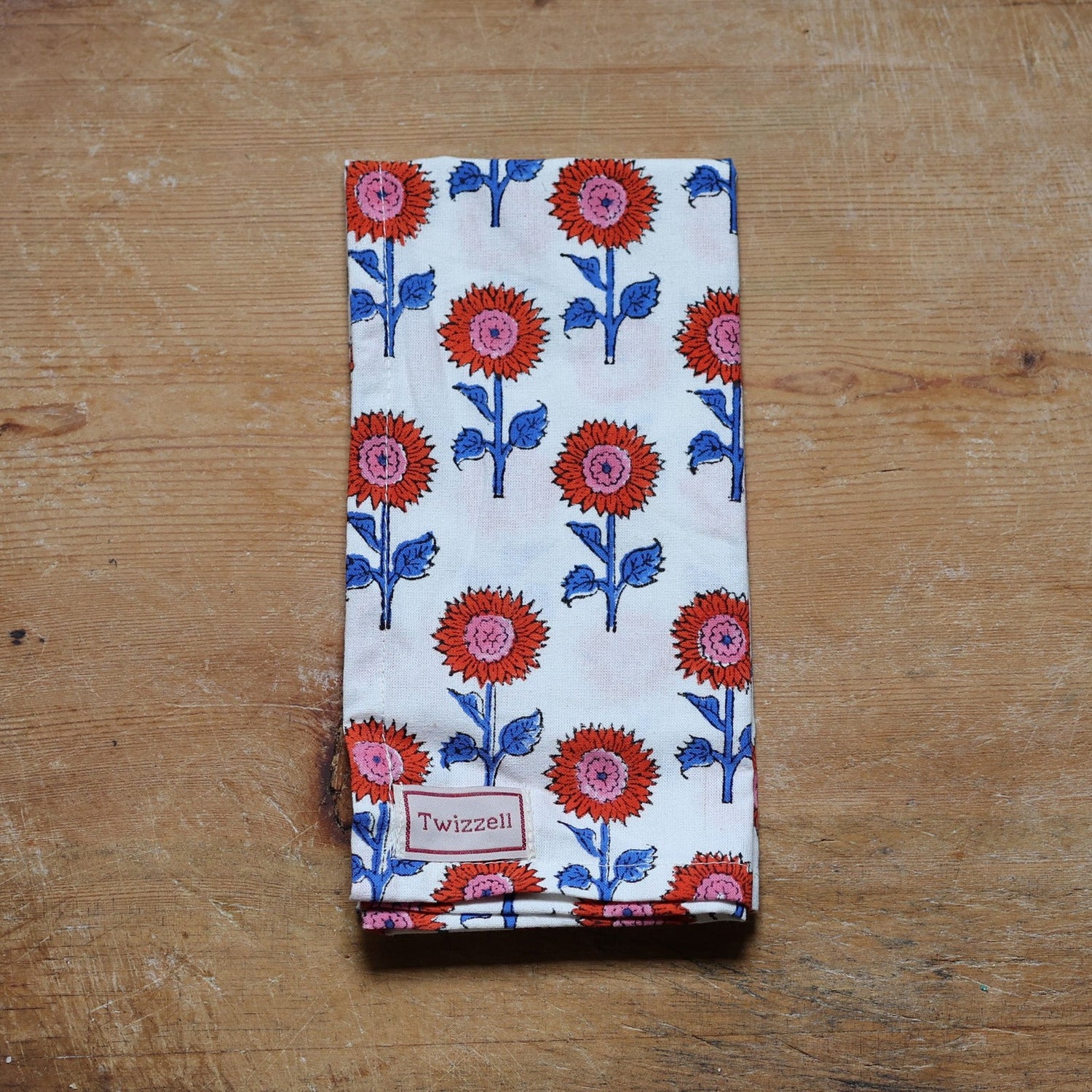 SECONDS Sunflower Field Napkin x 4