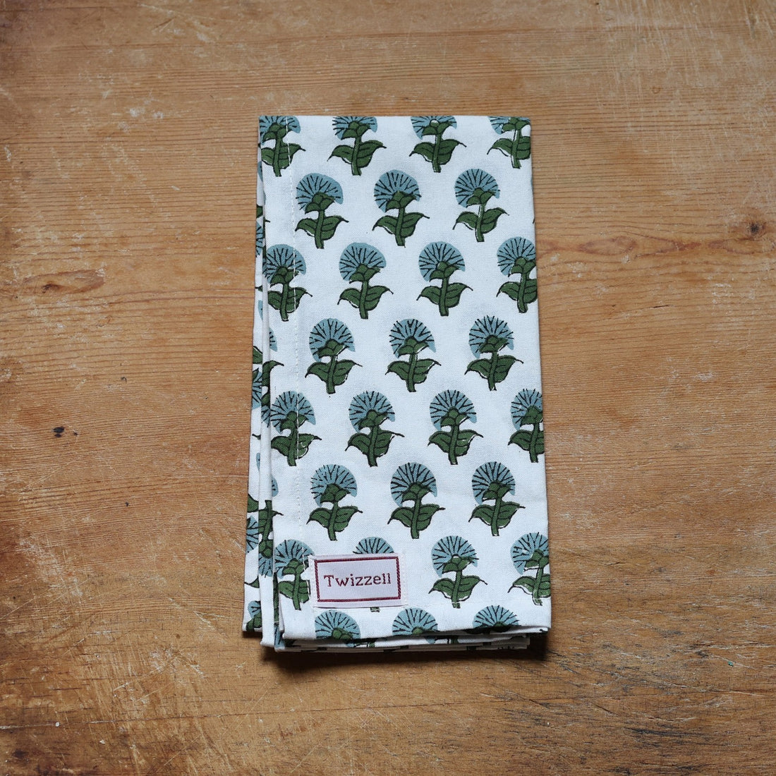 Mini Azure Napkin x 4