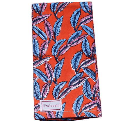 Feather Carnival Napkin x 4