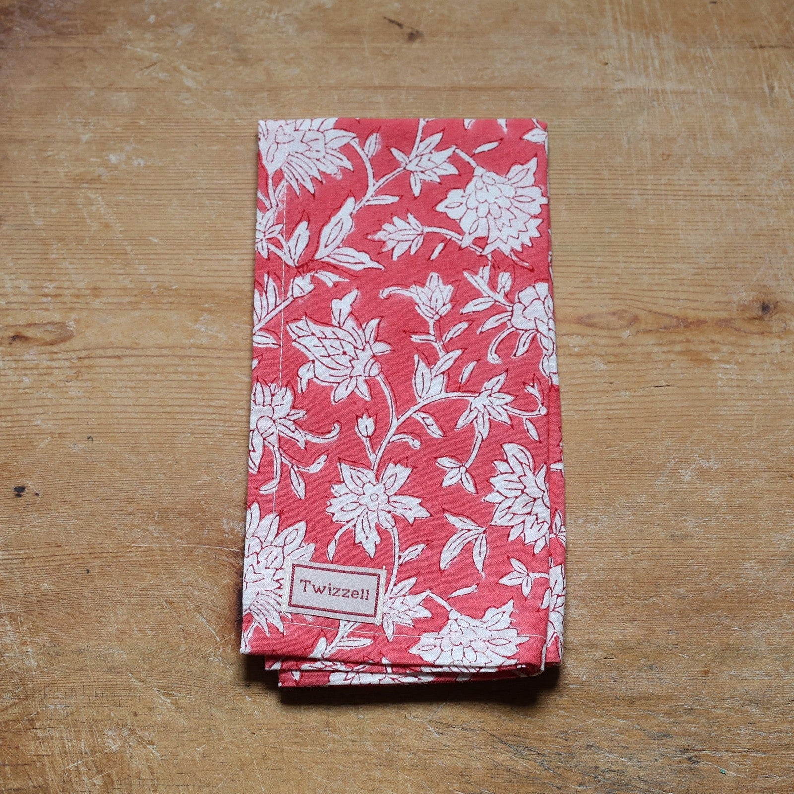 Rosy Floral Napkin x 4