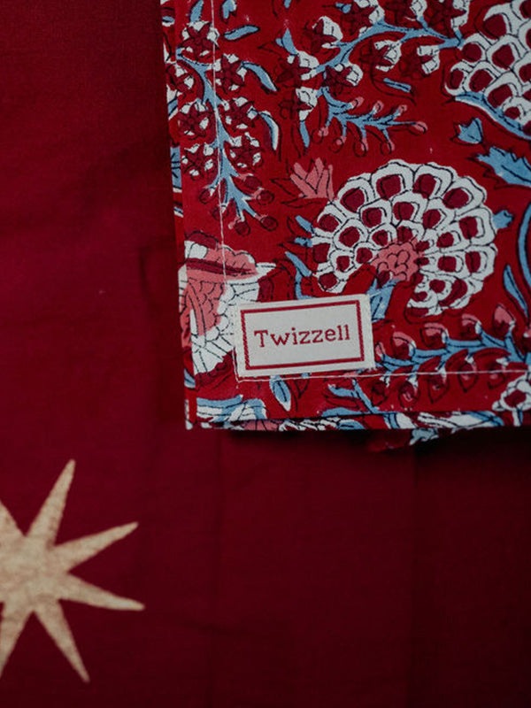 Merlot Star Tablecloth
