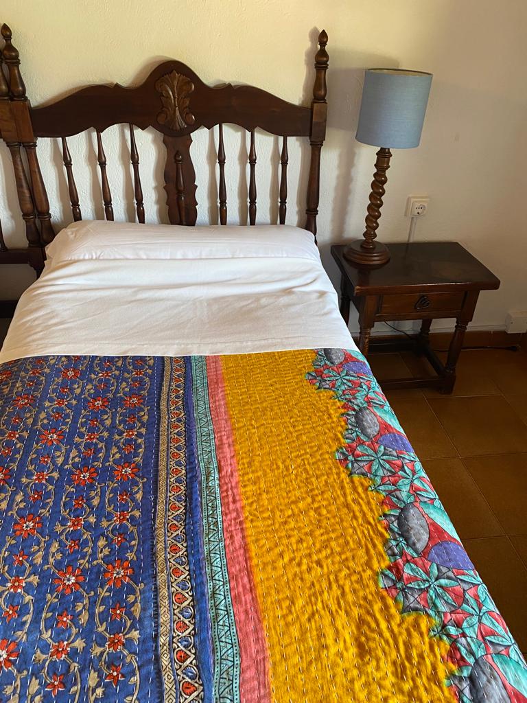 Vintage Kanthas - made from recycled saris